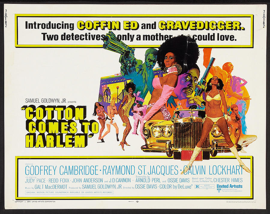 Cotton Comes to Harlem movie poster - Blaxploitation