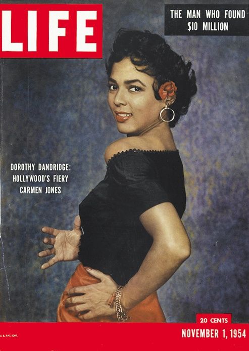 Dorothy Dandridge cover of Life magazine November 1 1954