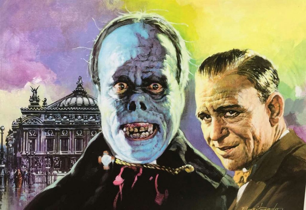 Basil Gogos - The Phantom of the Opera Lon Chaney - Palais Garnier