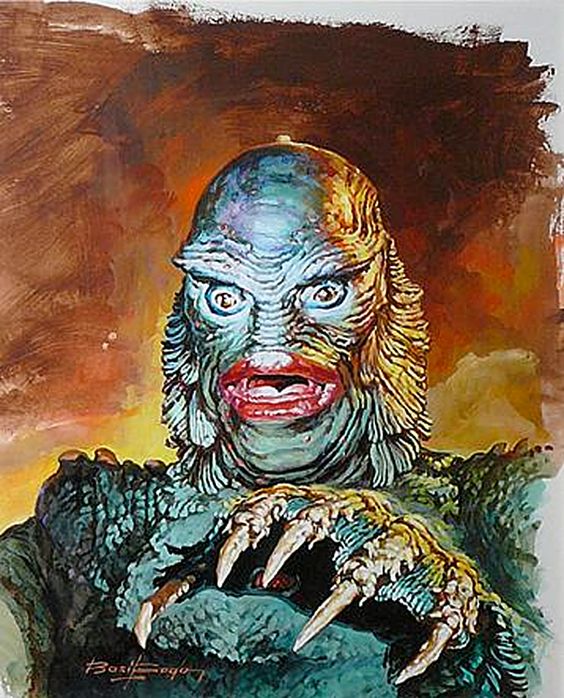 Creature From the Black Lagoon Basil gogos