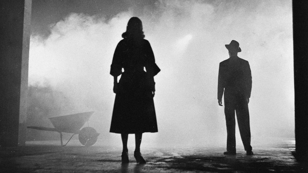 Film Noir cinematography examples in The Big Combo. Film Noir story examples as well. 