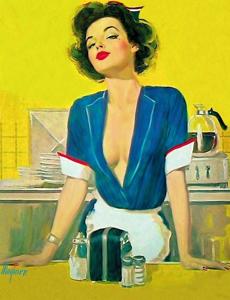 Robert Maguire artwork for The Counter Girl
