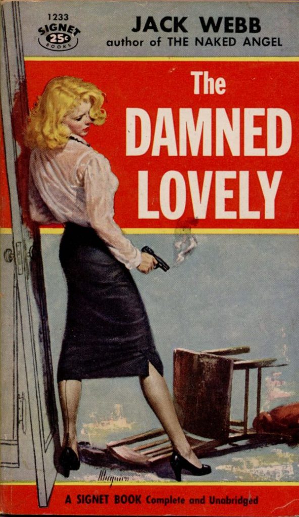 Pulp Fiction Cover - Robert Maguire -  16 - The Damned Lovely