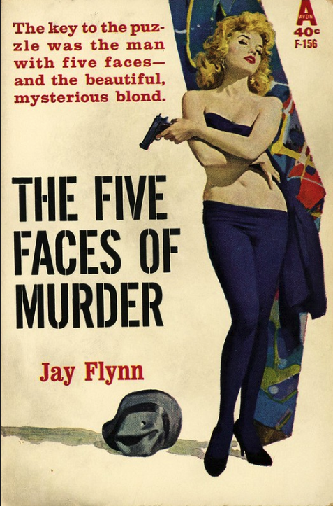 Pulp Fiction Cover - Robert Maguire - 22 Five Faces of Murder