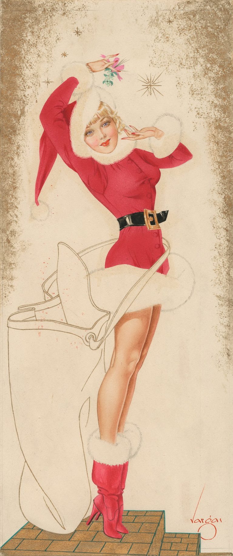 Christmas Pin Ups