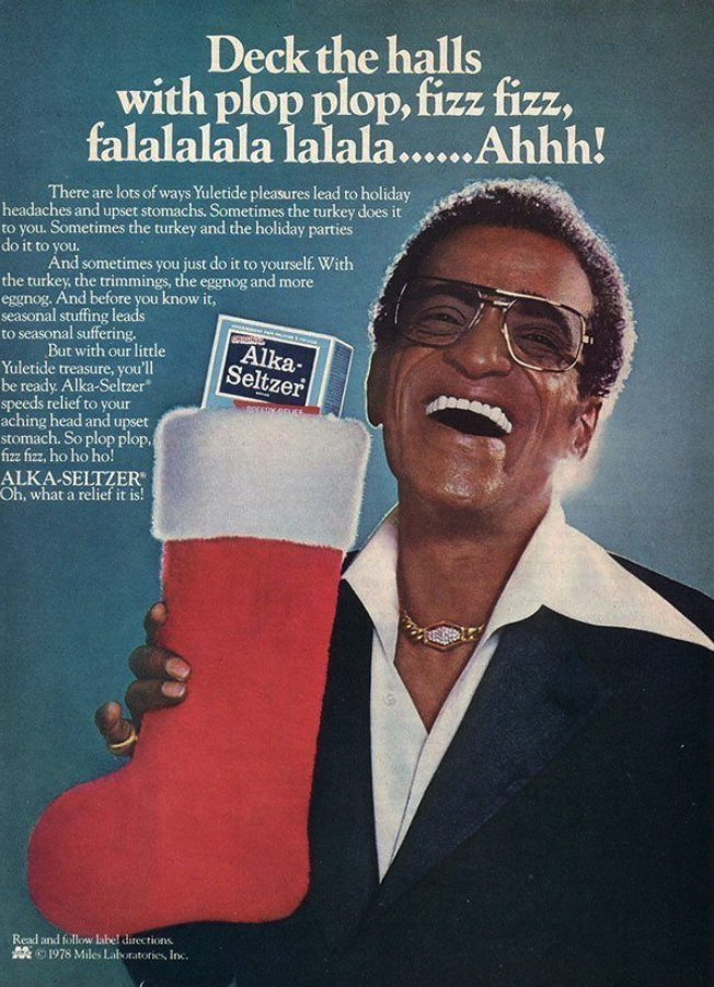 Sammy Davis Jr Christmas Ad