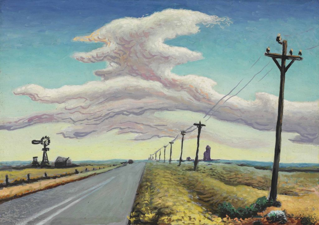 Texas Panhandle, Route #66 - Thomas Hart Benton