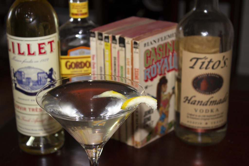 Vesper Martini recipe - James Bond Casino Royale