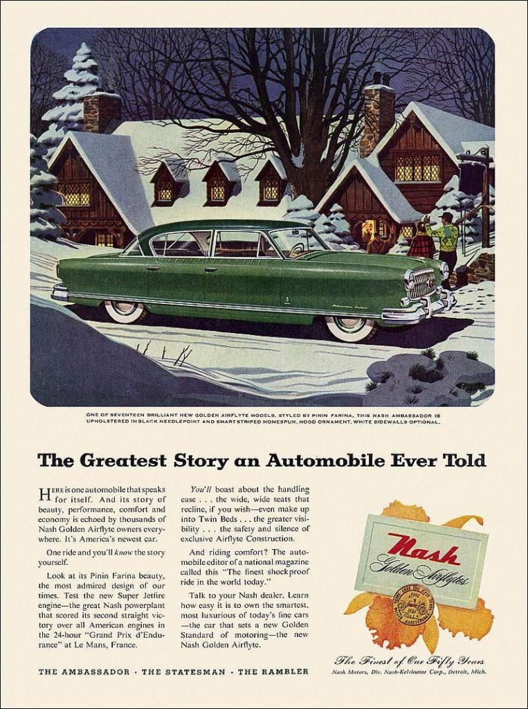 Nash automobile Christmas Ad