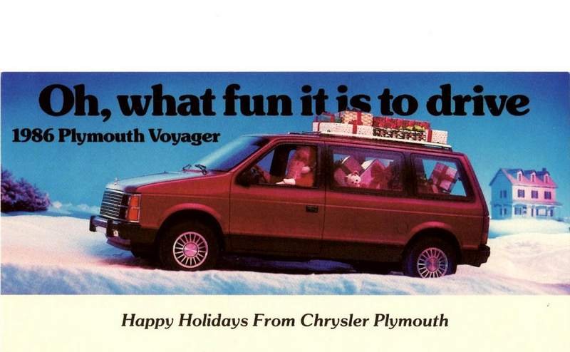 Chrysler Minivan Christmas ad