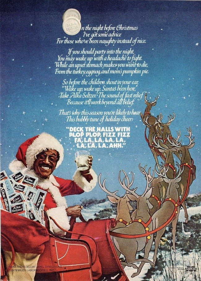 Sammy Davis Jr Christmas ad