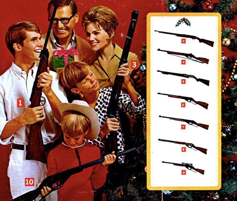 Terrifying Christmas Ad - Vintage