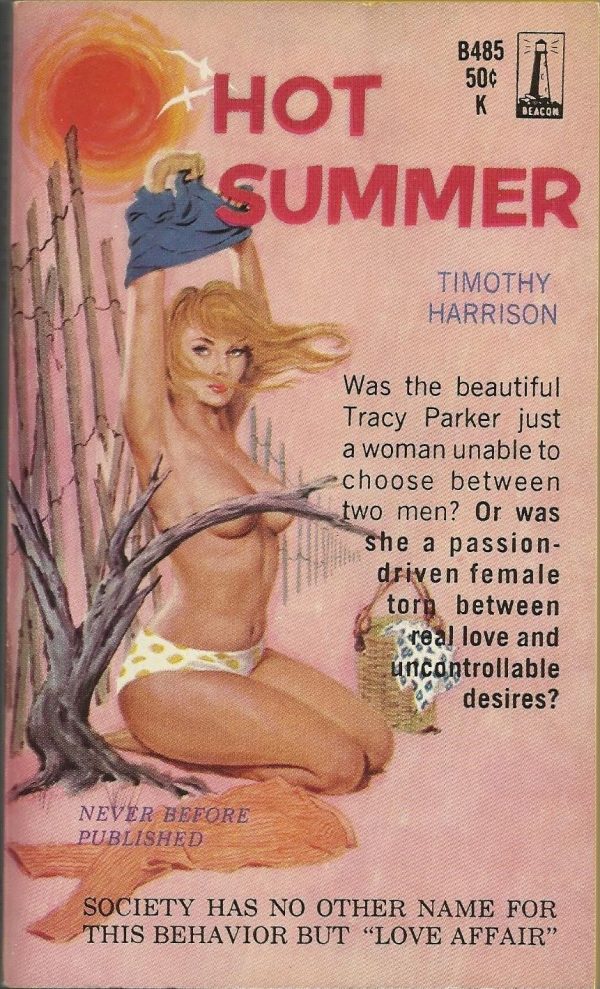 600px x 989px - Beach Reads for Hot Girl Summerâ€”Pulp Art -