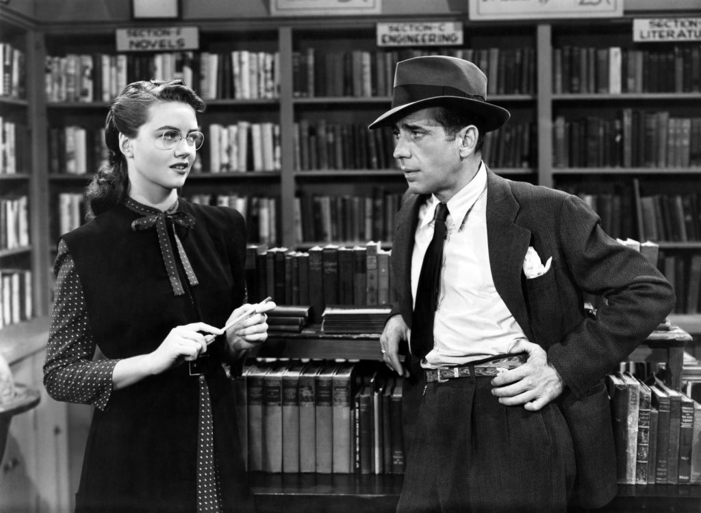 Dorothy Malone and Humphrey Bogart - The Big Sleep